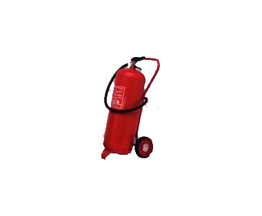 Seguridad Barrios extintor polvo ABC – 50 kg con carro